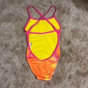 dolfin thin strap practice suit